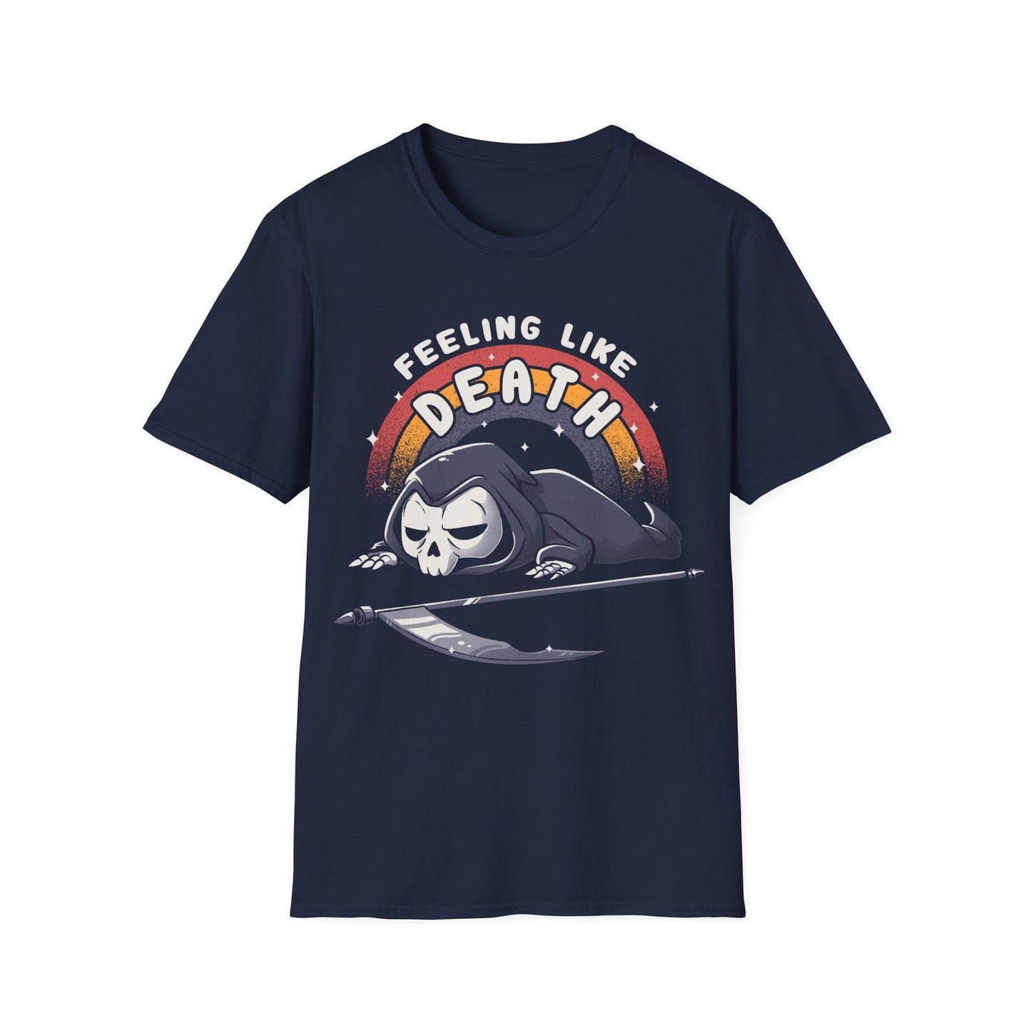 Feeling Like Death – Funny Grim Reaper T-Shirt