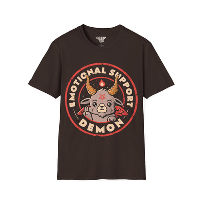 Emotional Support Demon – Cute & Funny Baphomet T-Shirt