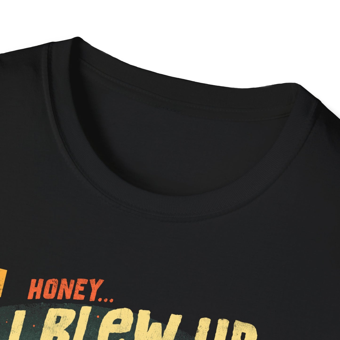 Honey I Blew Up The Cat - Funny Retro Poster T-Shirt