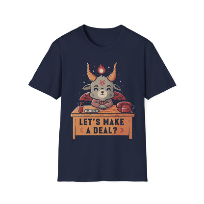 Let's Make a Deal – Ironic Baphomet Deal-Maker T-Shirt