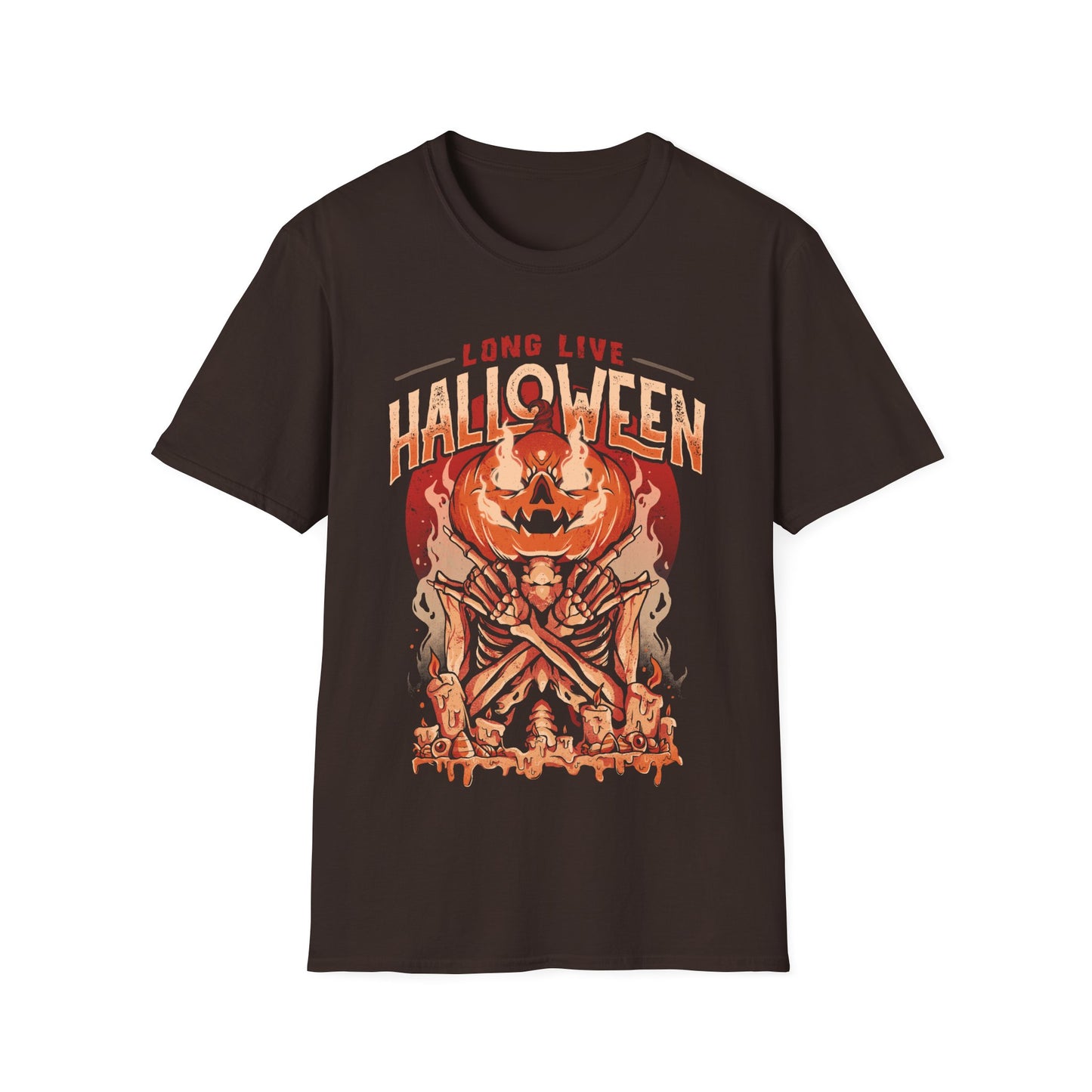 Long Live Halloween – Dark Pumpkin T-Shirt