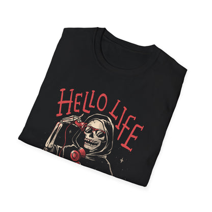 Death Call – Dark & Ironic Grim Reaper T-Shirt