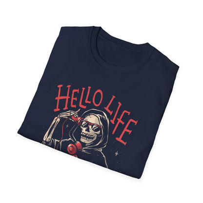 Death Call – Dark & Ironic Grim Reaper T-Shirt