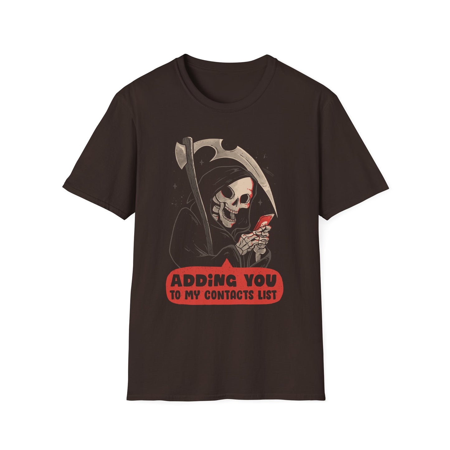 Adding You – Funny Grim Reaper T-Shirt