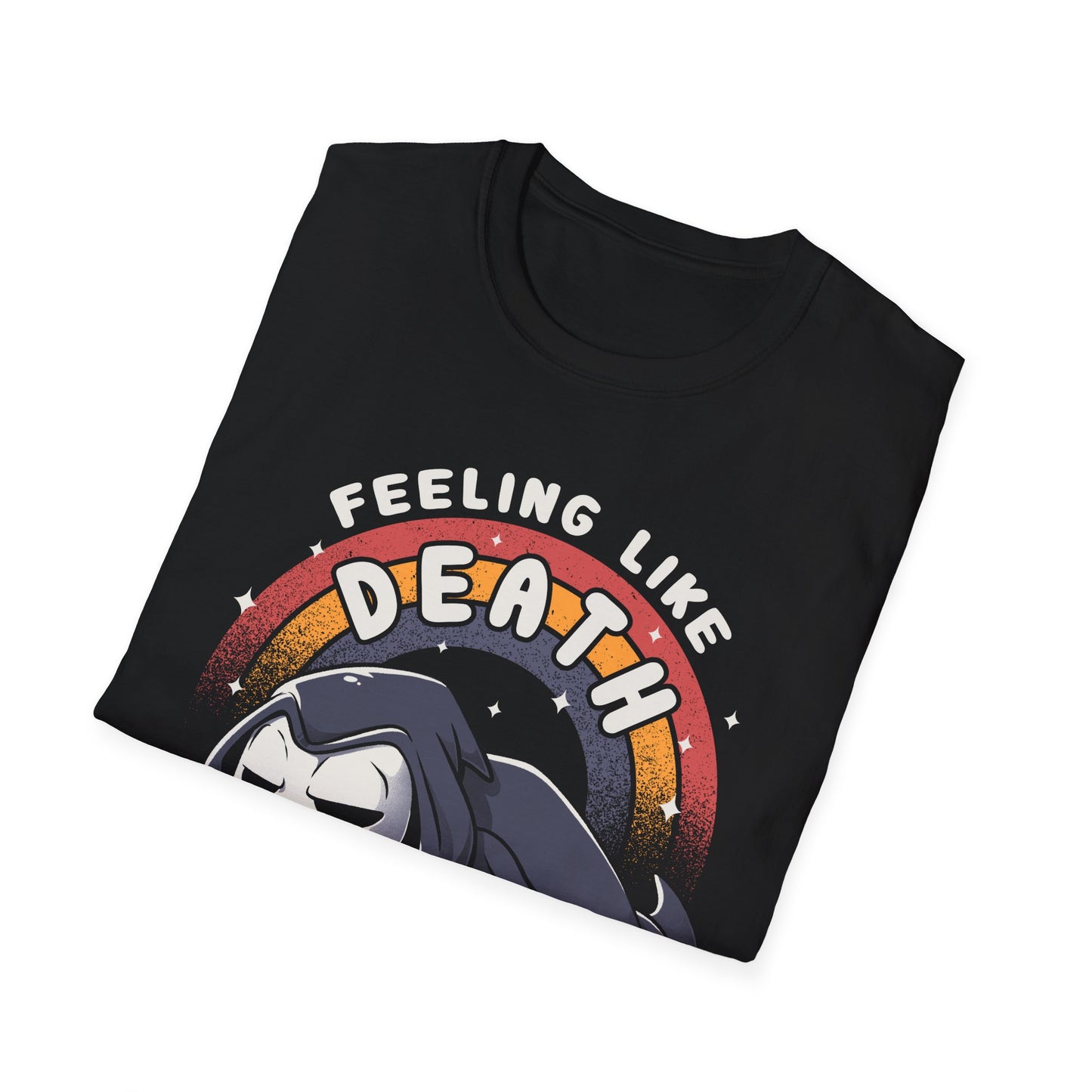 Feeling Like Death – Funny Grim Reaper T-Shirt