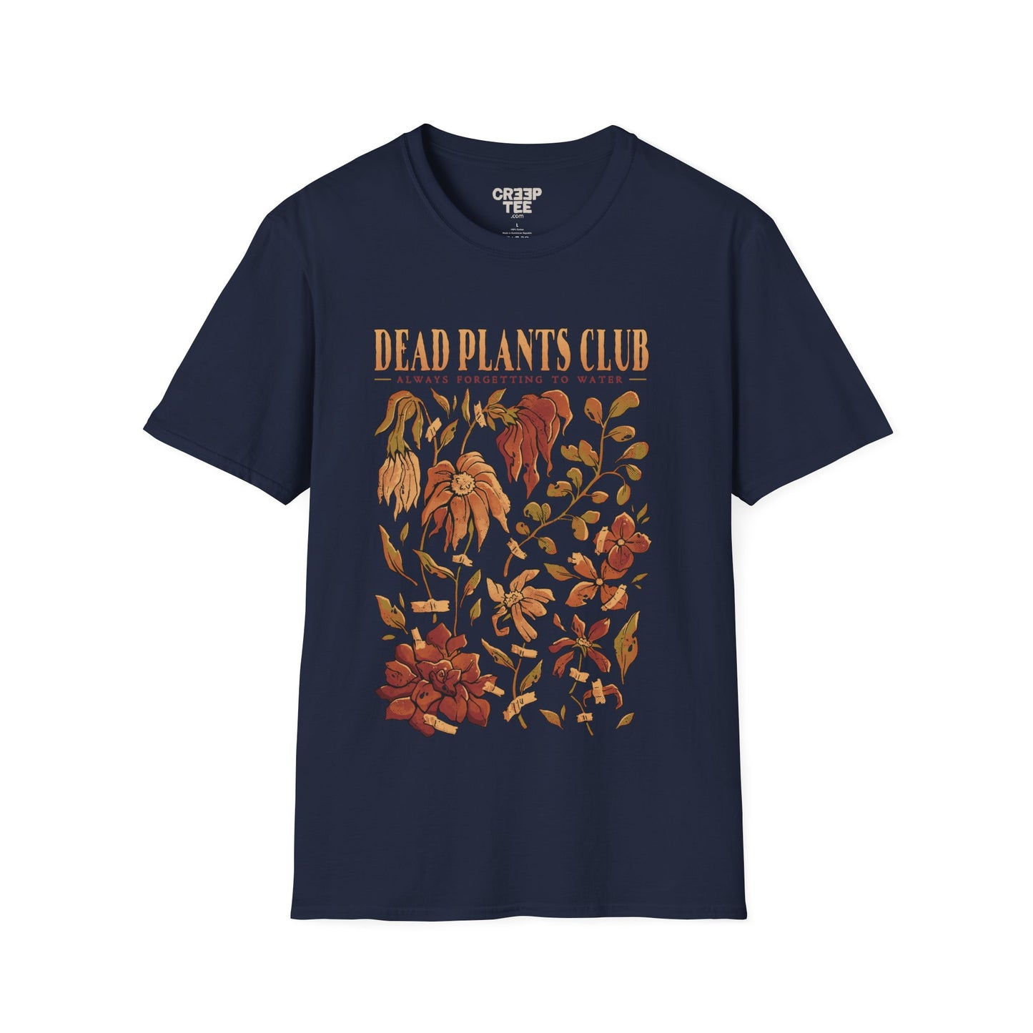 Dead Plants Club – Funny Aesthetic for Plant Killers T-Shirt