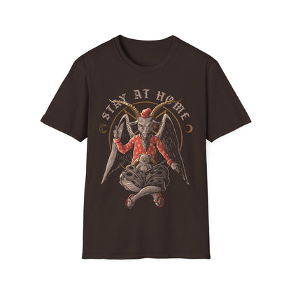 Stay At Home – Dark Baphomet T-Shirt