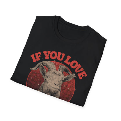 Demonstrate Love - Funny Heart Devil T-Shirt
