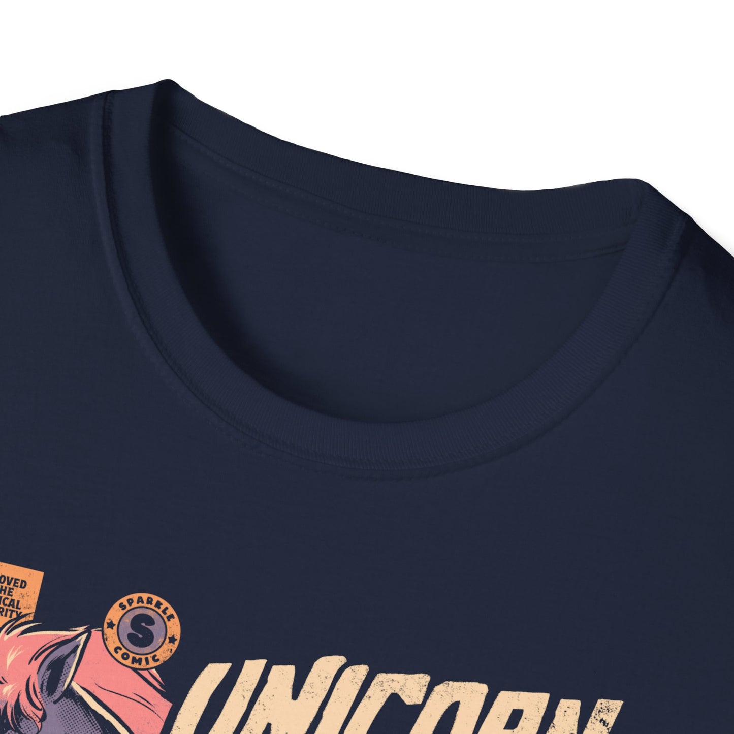 Unicorncalypse – Retro Unicorn Poster T-Shirt
