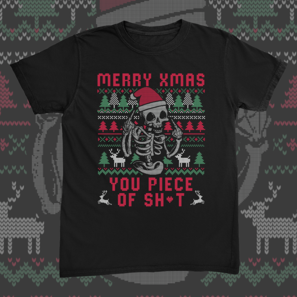 Christmas Skull Tee