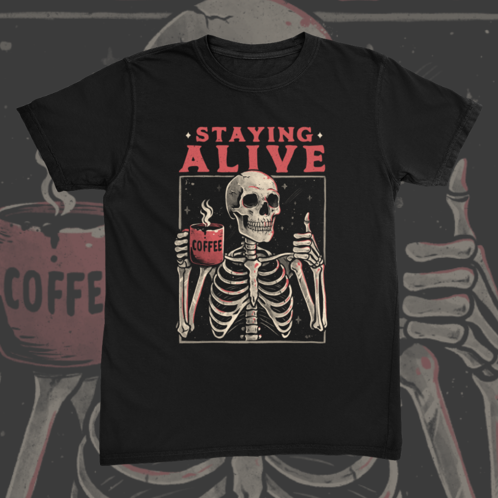 Coffee Keeps Me Alive Tee