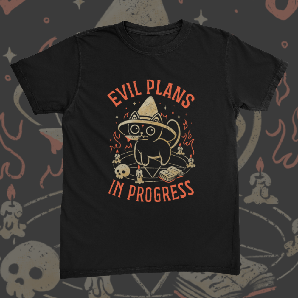 Evil Plans In Progress Tee