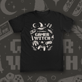 Gamer Witch tee mockup