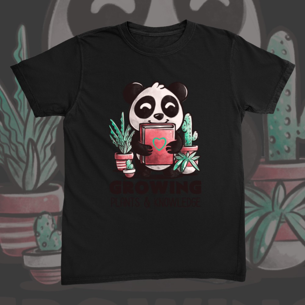 Growing Plants And Knowledge Tee