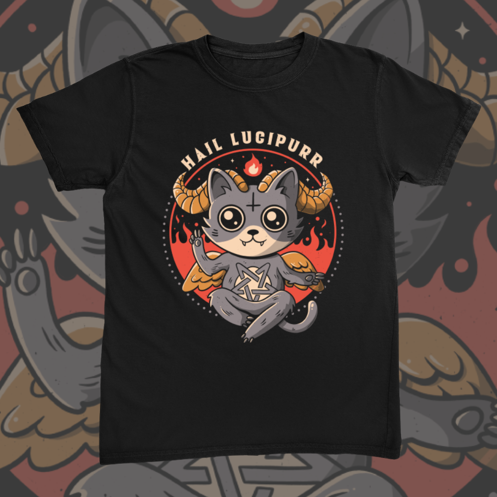 Hail Lucipurr Tee
