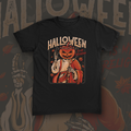 Halloween Is My Religion tee mockup