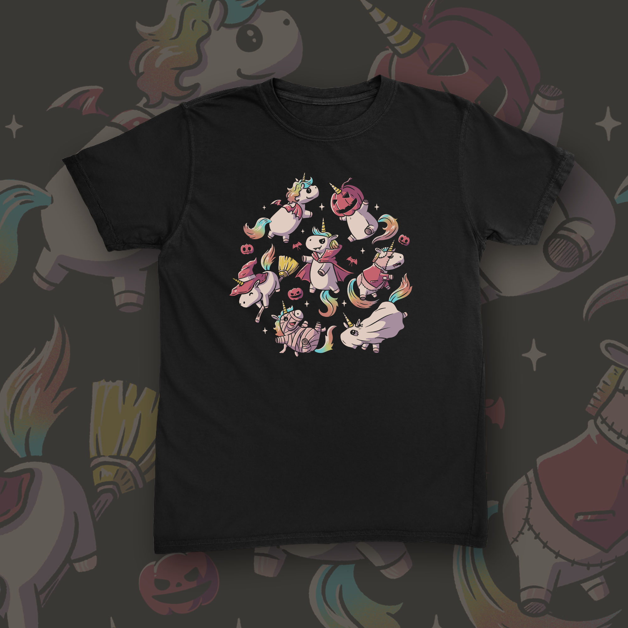 Herd Of Horrors tee mockup