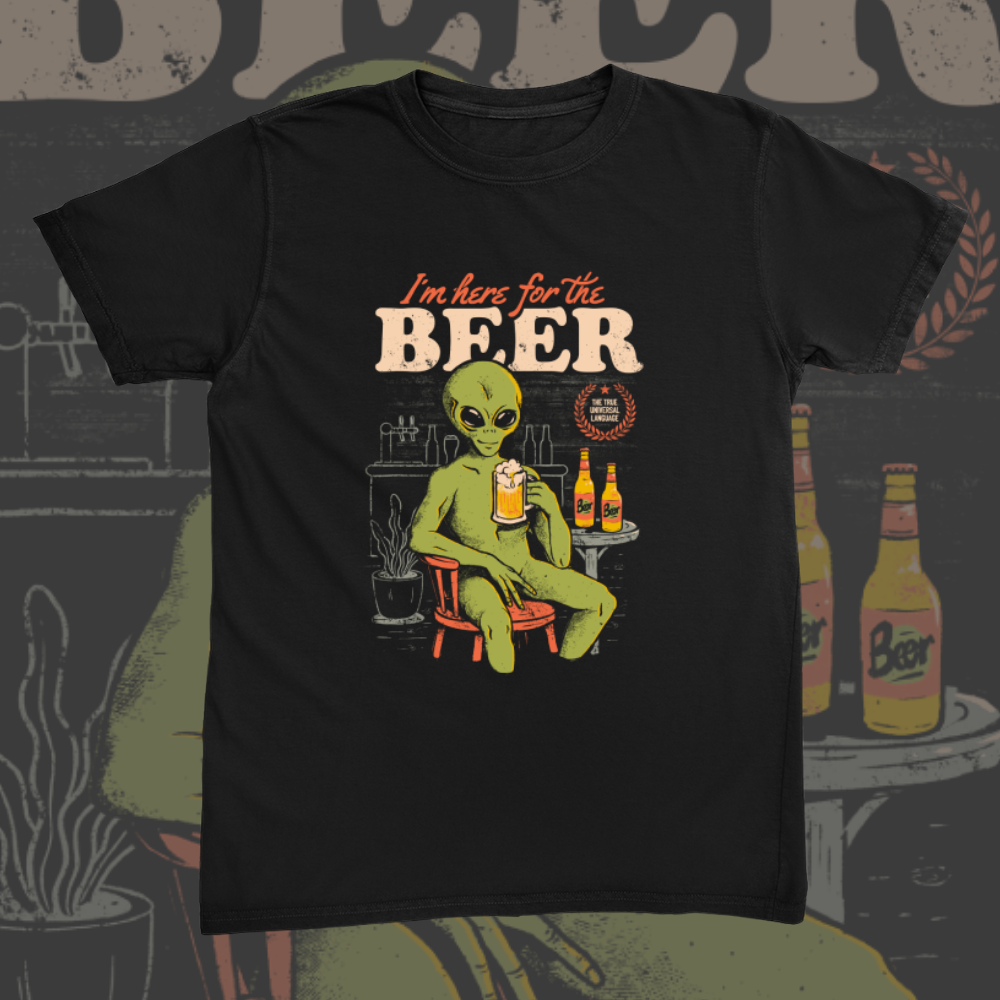 Here For The Beer Tee
