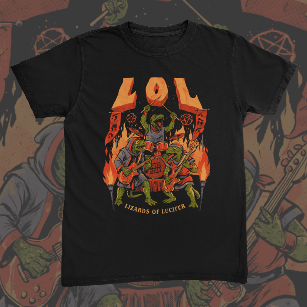 Lol Lizards Of Lucifer Tee
