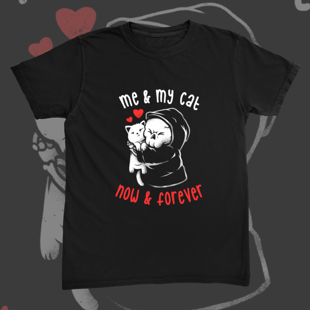Me And My Cat Now And Forever Tee