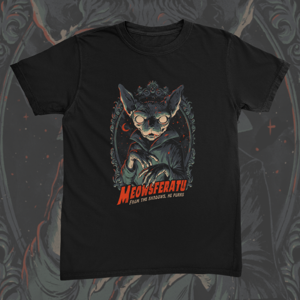 Meowsferatu Tee