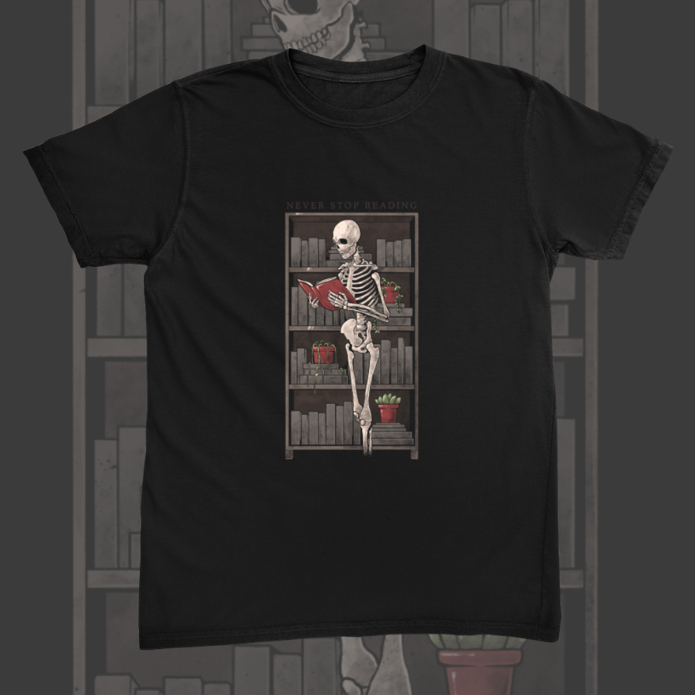 Never Stop Reading Tee