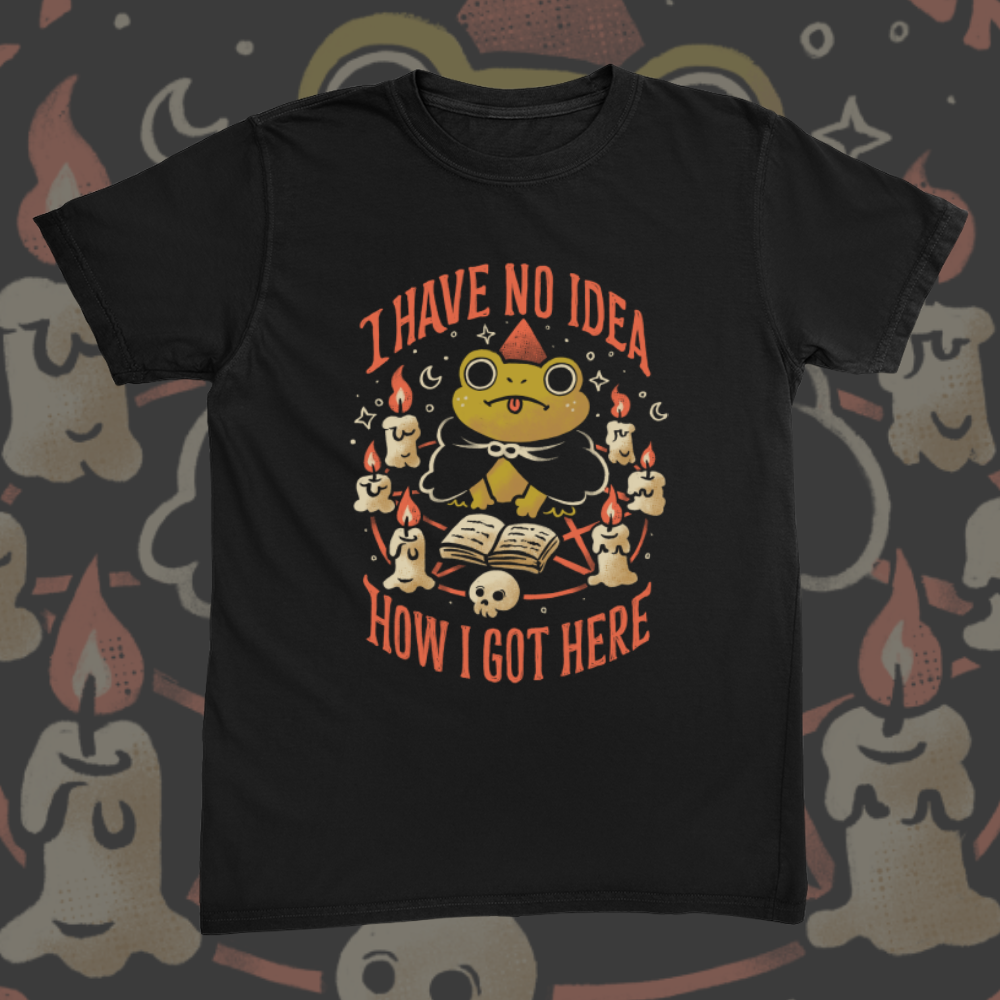 No Idea How I Got Here Tee