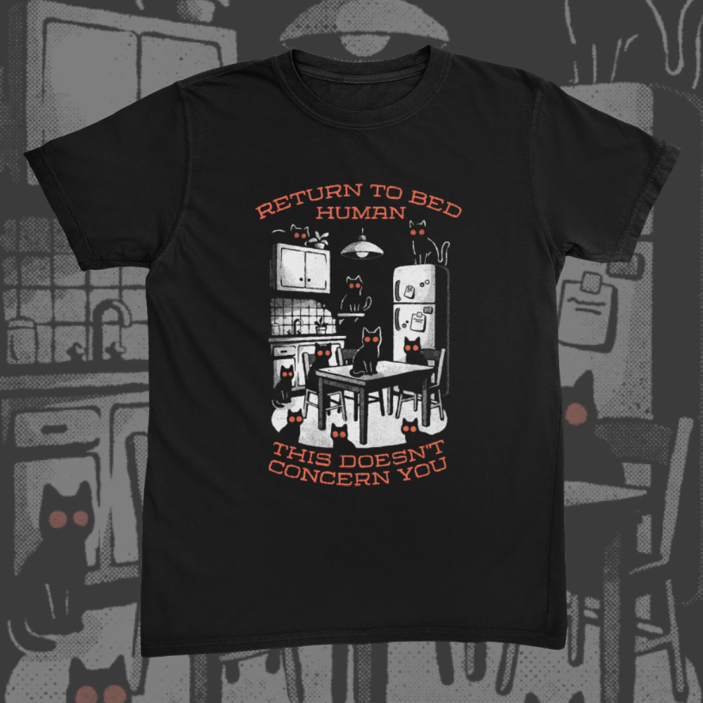 Return To Bed Human Tee