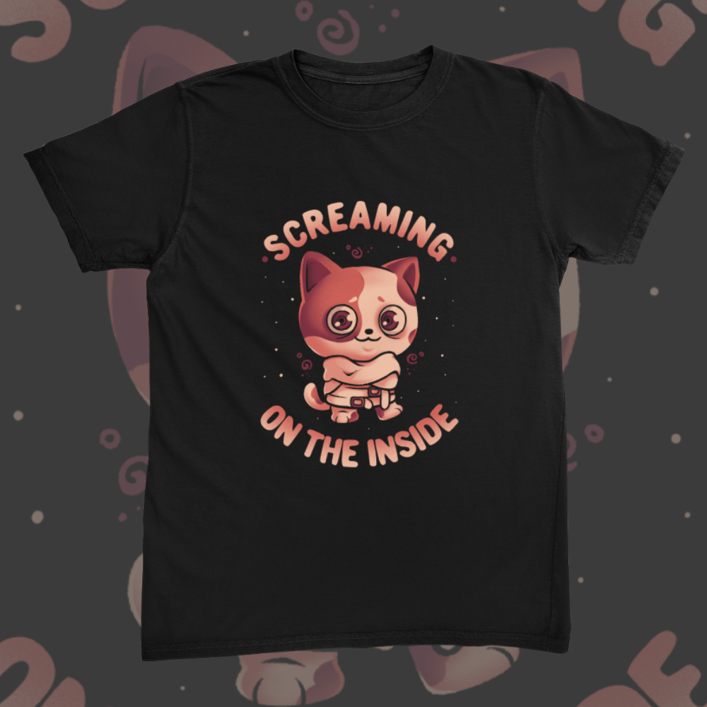 Screaming On The Inside Tee