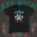 The Late Night Ritual tee mockup