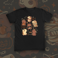 Unbothered And Undead tee mockup